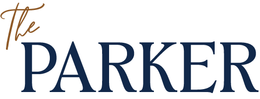The logo for The Parker company.
